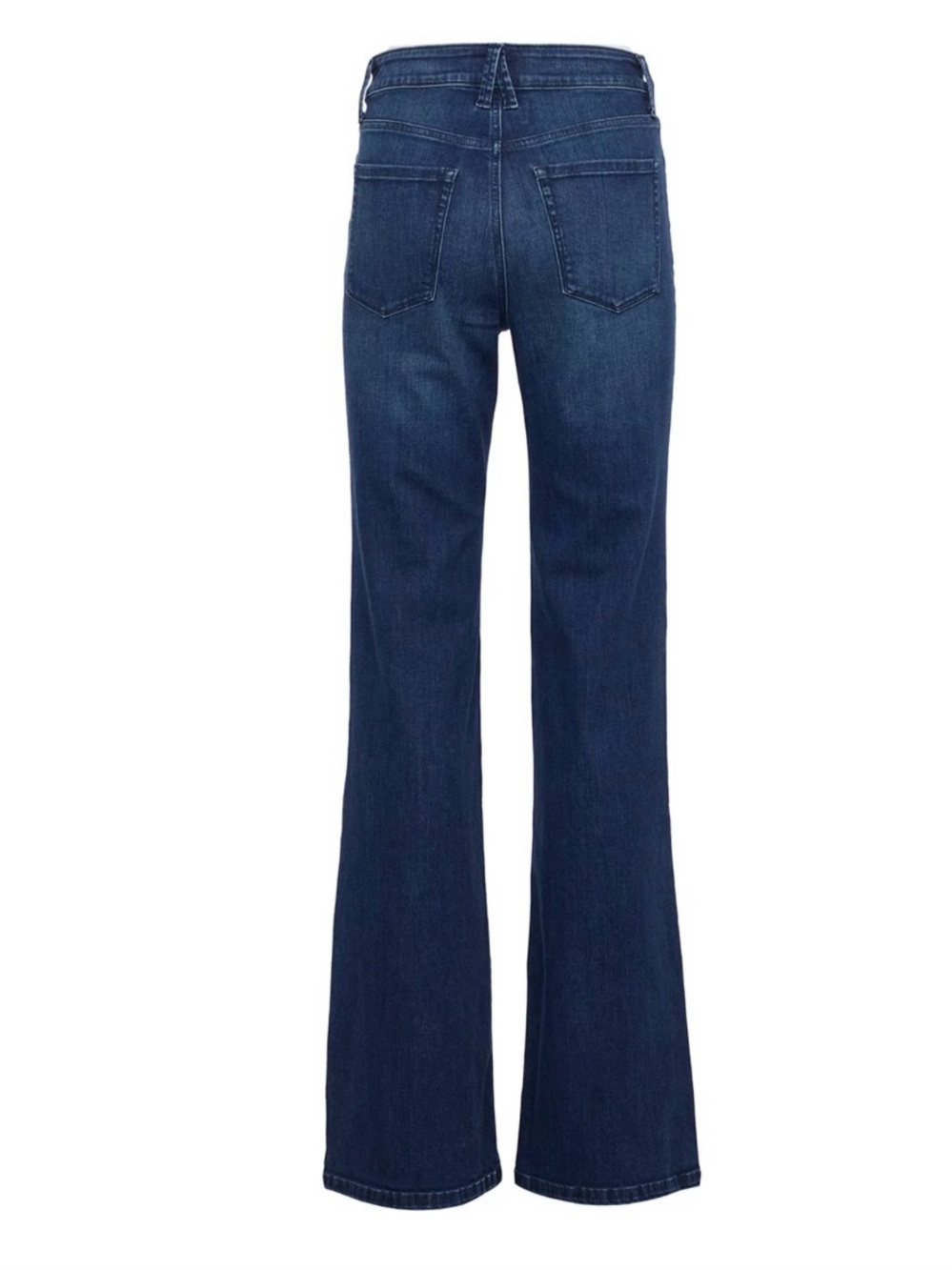 LC Lauren Conrad medium Indigo Super high Rise Flare Jeans size 2